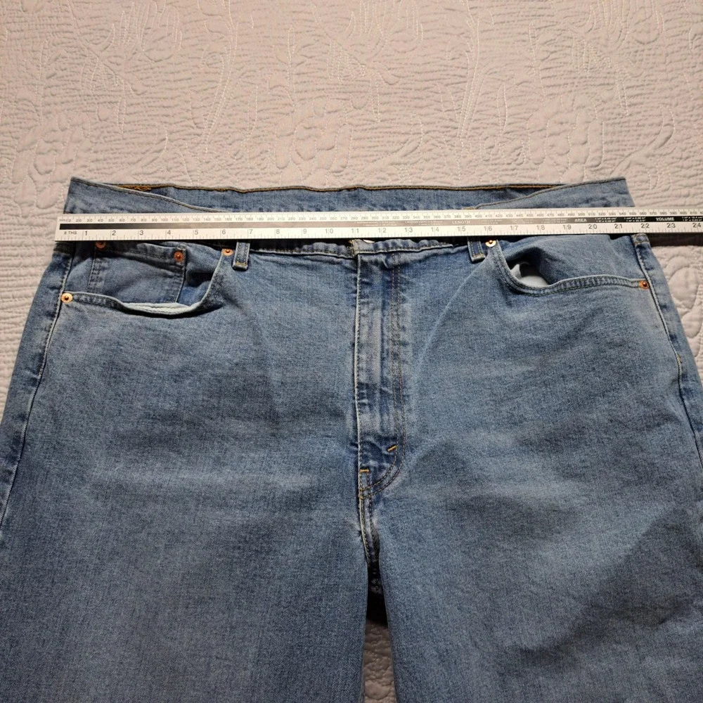 Levi's 550 Relaxed Fit Jeans Mens 44x30 Blue Excellent Medium Wash Tapered Leg